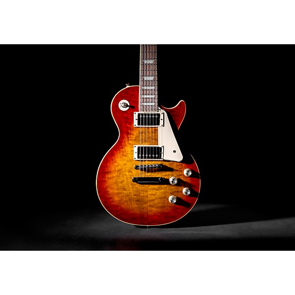 Epiphone Les Paul Standard '60s Quilt Guitar Center-Exclusive Electric Guitar Washed Cherry Sunburst