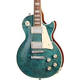 Epiphone Les Paul Standard '60s Quilt Guitar Center-Exclusive Electric Guitar Transparent Blue
