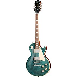 Epiphone Les Paul Standard '60s Quilt Guitar Center-Exclusive Electric Guitar Transparent Blue