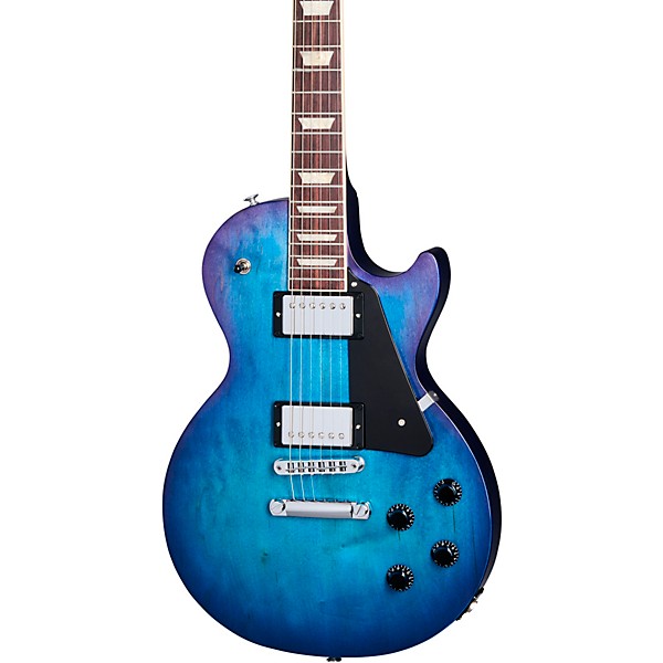 Open Box Gibson Les Paul Studio Electric Guitar Level 1 Blueberry Burst