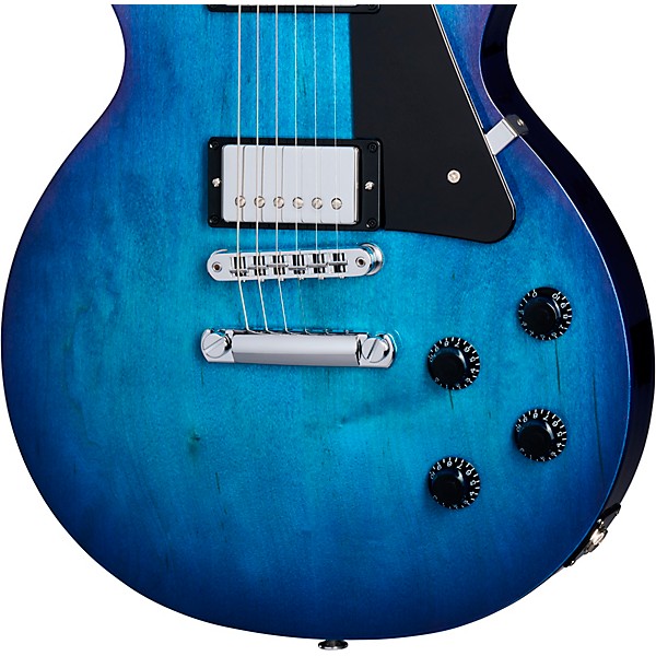 Open Box Gibson Les Paul Studio Electric Guitar Level 1 Blueberry Burst