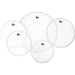 Attack Drumheads Proflex 1 Clear 5-Piece Drum Head Pack