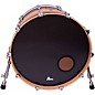 Attack Drumheads Pro Flex 1 No Overtone 24 in. Black thumbnail