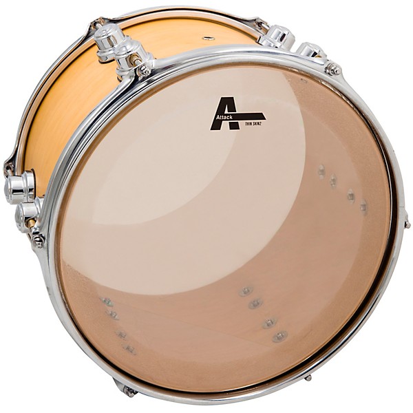 Attack Drumheads Attack Thin Skin 2 Clear Drum Head 14 in.