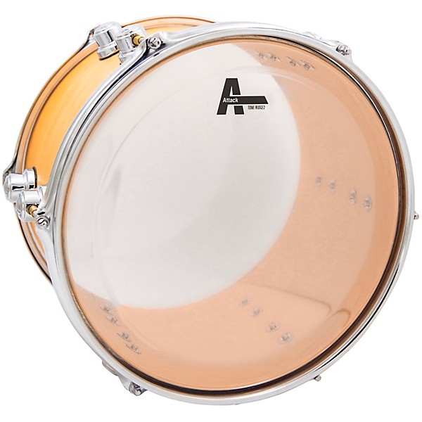 Attack Drumheads Tone Ridge 2 Clear Drum Head 12 in.