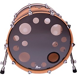 Attack Drumheads Orbit Ported 22 in. Black