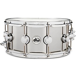 DW Collector's Series Stainless Steel Snare Drum 14 x 6.5 in.