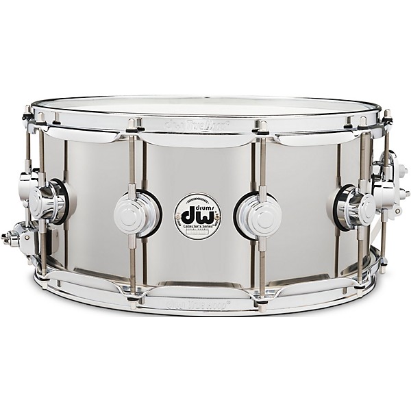 DW Collector's Series Stainless Steel Snare Drum 14 x 6.5 in.