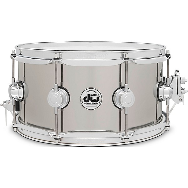 DW Collector's Series Stainless Steel Snare Drum 13 x 6.5 in.