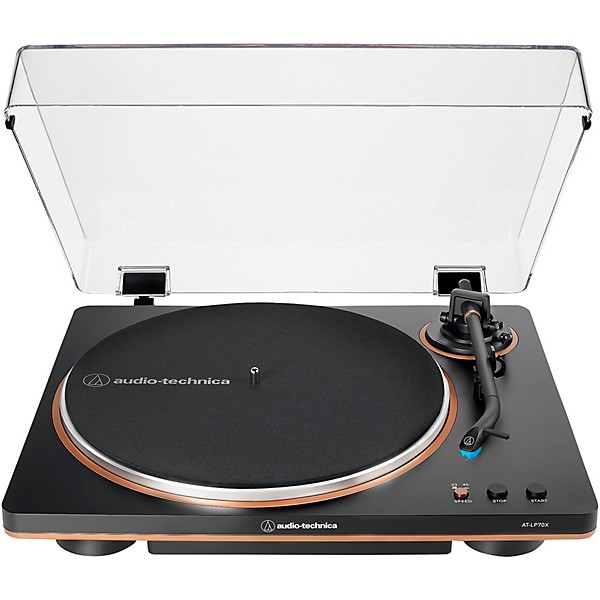 Audio-Technica AT-LP70X-BZ Fully Automatic Belt-Drive Turntable Black/Bronze