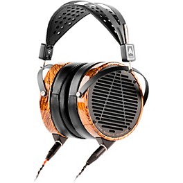 Audeze LCD-3 with Zebrano Wood Rings Leather-Free Black/Brown