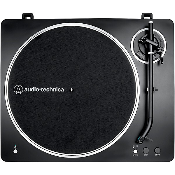 Audio-Technica AT-LP70XBT-BS Fully Automatic Wireless Belt-Driven Turntable Black/Silver