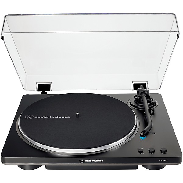 Audio-Technica AT-LP70X-BG Fully Automatic Belt-Drive Turntable Black/Grey