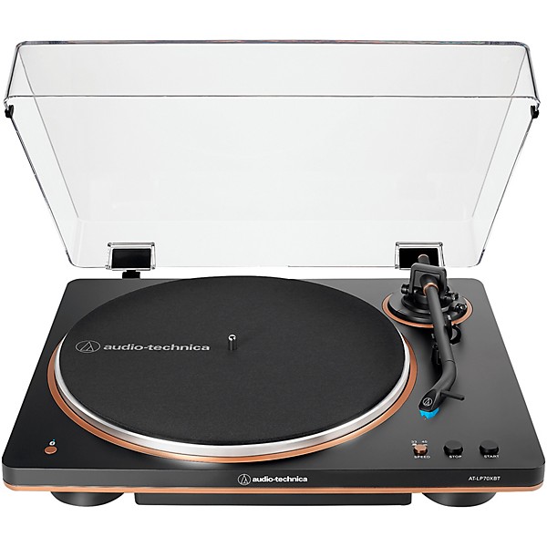 Audio-Technica AT-LP70XBT-BZ Fully Automatic Wireless Belt-Drive Turntable Black/Bronze