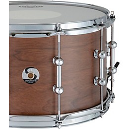 Dixon Artisan Gregg Bissonette Signature Big Bud Snare Drum 14 x 8 in. Natural Walnut Satin