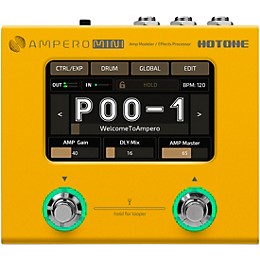 Hotone Effects Ampero Mini Amp Modeler & Effects Processor - Marigold