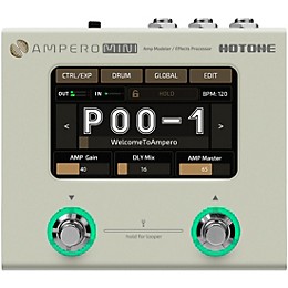 Open Box Hotone Effects Ampero Mini Amp Modeler & Effects Processor - Level 1 Vanilla