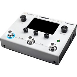 Hotone Effects Ampero II Stomp Amp Modeler & Effects Processor - White