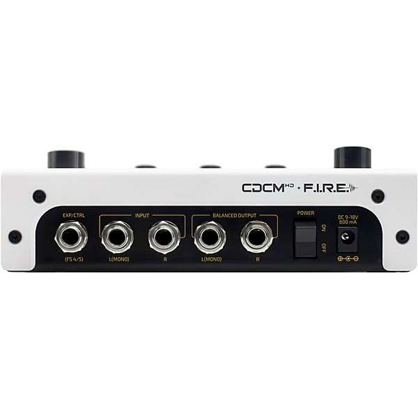 Hotone Effects Ampero II Stomp Amp Modeler & Effects Processor - White