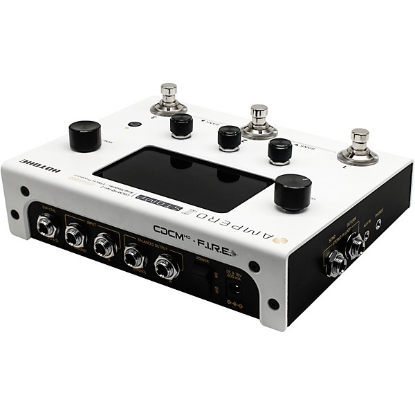 Hotone Effects Ampero II Stomp Amp Modeler & Effects Processor - White