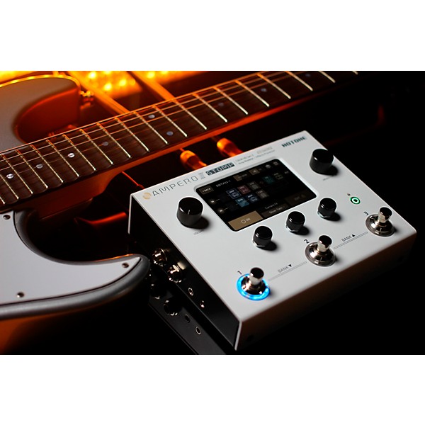 Hotone Effects Ampero II Stomp Amp Modeler & Effects Processor - White