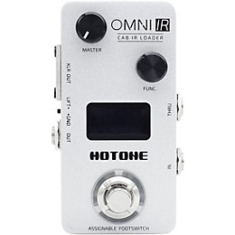 Hotone Effects Omni IR Cabinet Simulator Pedal - White