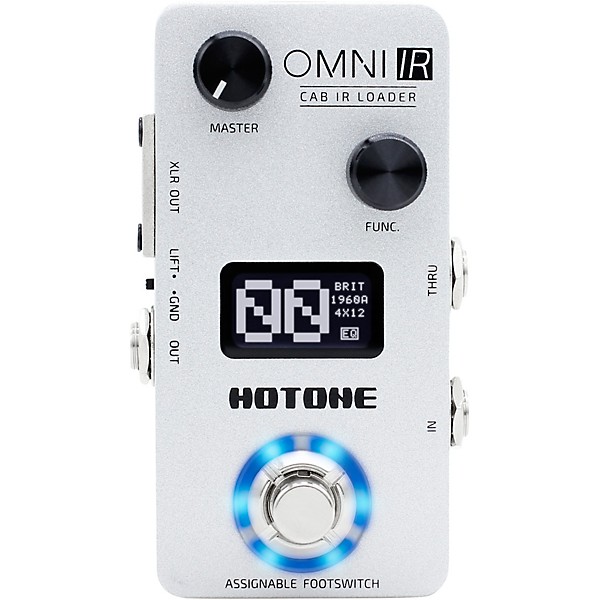 Hotone Effects Omni IR Cabinet Simulator Pedal - White