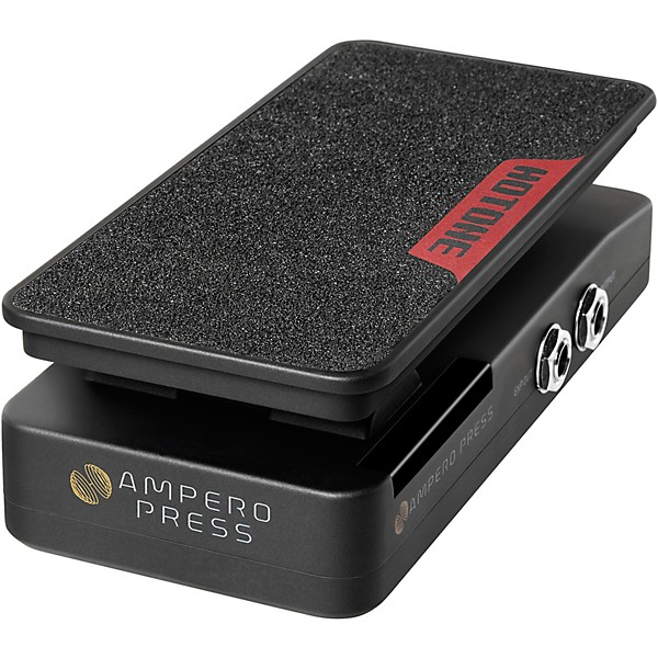 Hotone Effects Ampero Press Passive Volume/Expression Pedal - 25 kohm Edition, Black