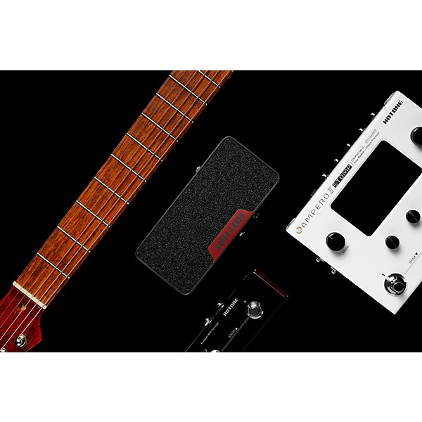 Hotone Effects Ampero Press Passive Volume/Expression Pedal - 25 kohm Edition, Black