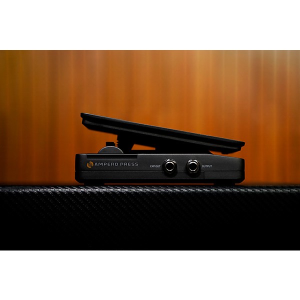 Hotone Effects Ampero Press Passive Volume/Expression Pedal - 25 kohm Edition, Black