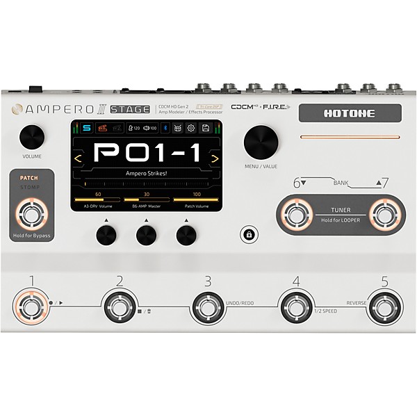 Hotone Effects Ampero II Stage Amp Modeler & Effects Processor