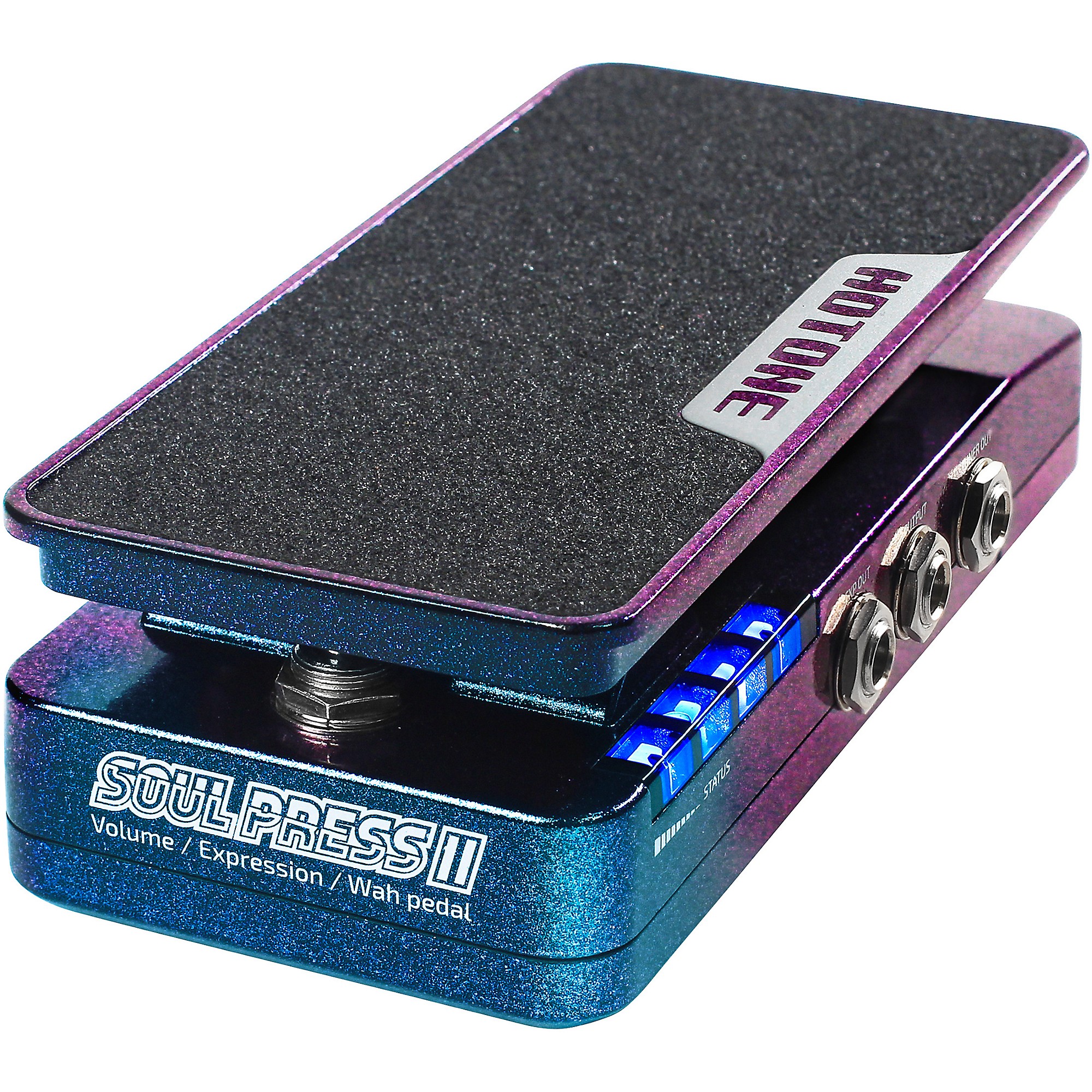 Hotone Effects Soul Press II Volume/Expression/Wah Pedal - Blue