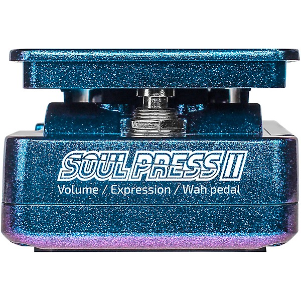 Hotone Effects Soul Press II Volume/Expression/Wah Pedal - Blue & Purple Sparkle