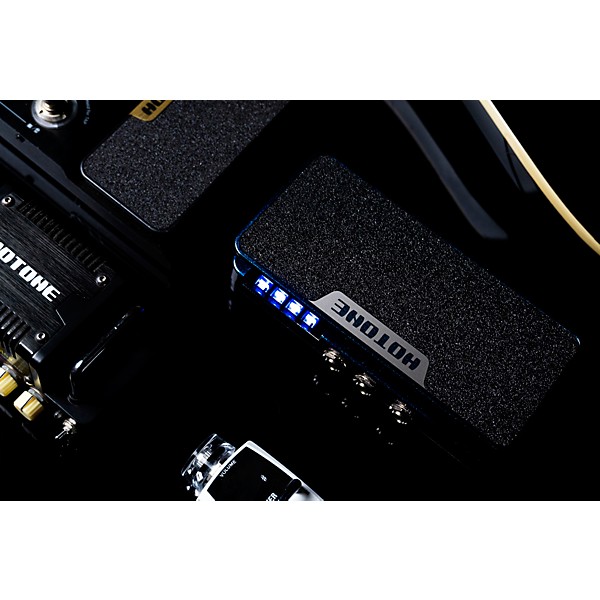 Hotone Effects Soul Press II Volume/Expression/Wah Pedal - Blue & Purple Sparkle