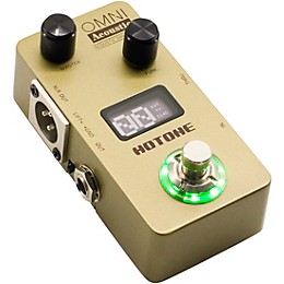Hotone Effects Omni AC Acoustic Simulator Pedal - Gold