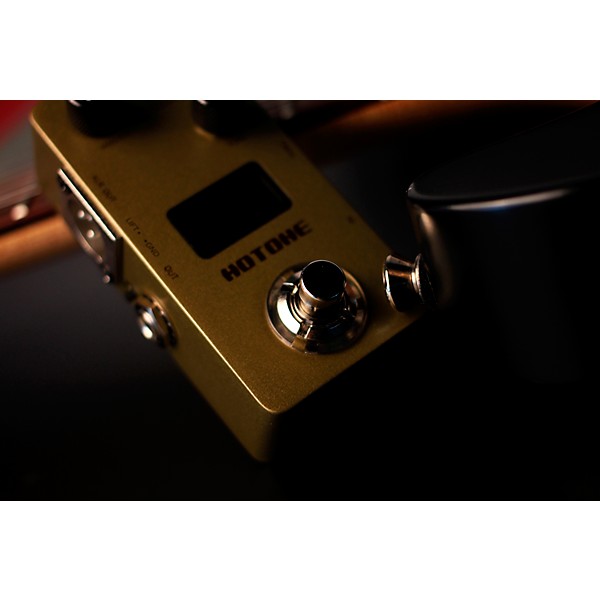 Hotone Effects Omni AC Acoustic Simulator Pedal - Gold