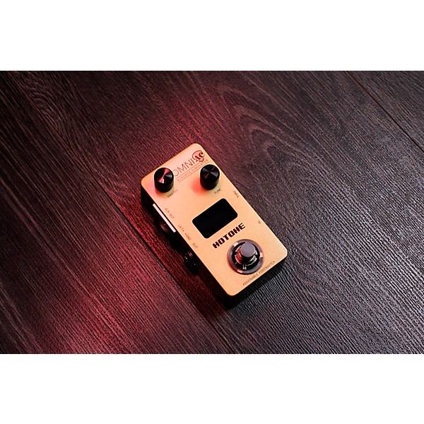 Hotone Effects Omni AC Acoustic Simulator Pedal - Gold
