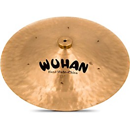 Wuhan China Cymbal with Rivets 18 in. Wuhan China Cymbal with Rivets 22 in.