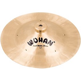 Wuhan China Cymbal with Rivets 18 in. Wuhan China Cymbal with Rivets 14 in.