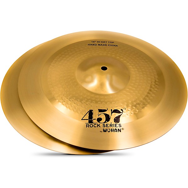 Wuhan 457 Rock Hi-Hat Cymbals 14 in.