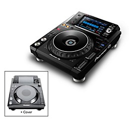 Pioneer DJ XDJ-1000MK2 Digital Performance Multi Player with Decksaver Cover