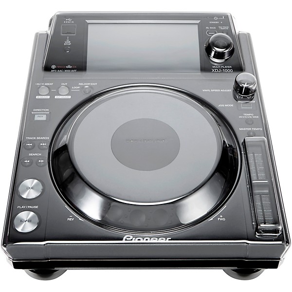Pioneer DJ XDJ-1000MK2 Digital Performance Multi Player with Decksaver Cover