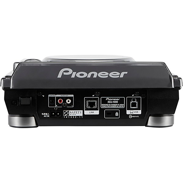 Pioneer DJ XDJ-1000MK2 Digital Performance Multi Player with Decksaver Cover