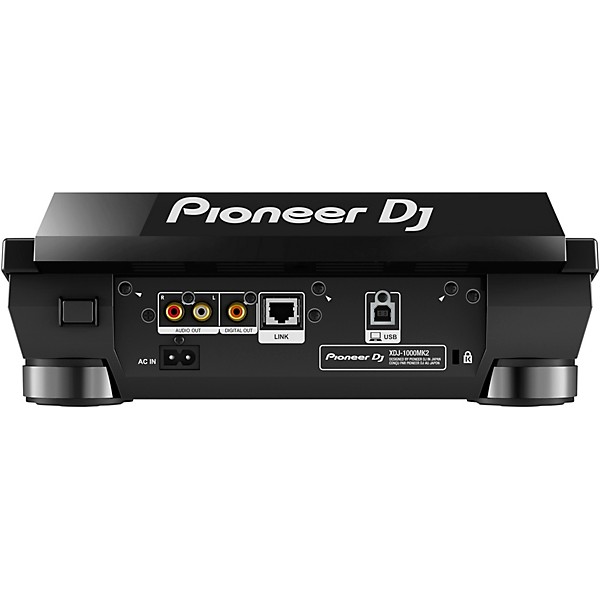 Pioneer DJ XDJ-1000MK2 Digital Performance Multi Player with Decksaver Cover