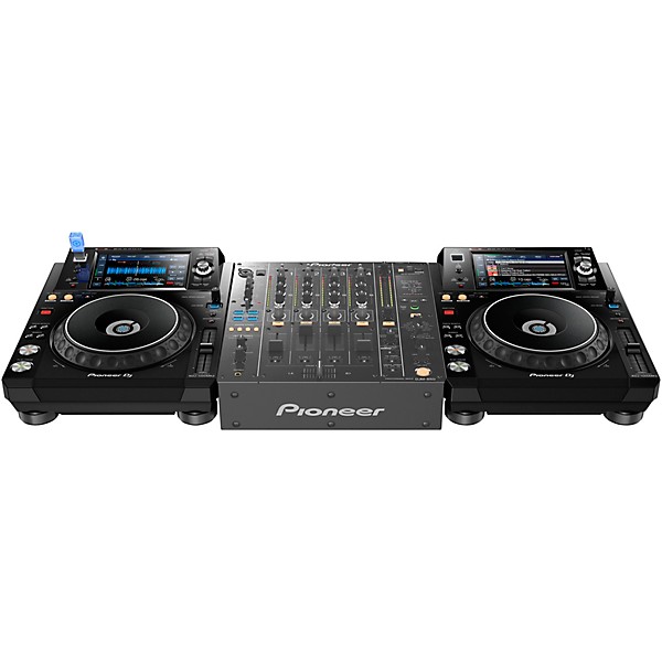 Pioneer DJ XDJ-1000MK2 Digital Performance Multi Player with Decksaver Cover