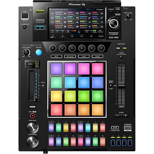 Pioneer DJ DJS-1000 Professional Performance DJ Pad Sampler with Decksaver Cover