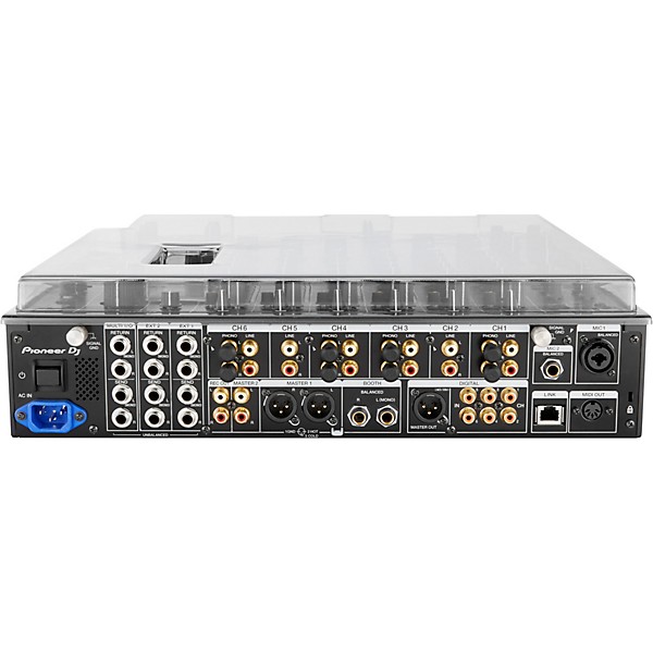 Pioneer DJ DJM-V10 Mixer with Decksaver Cover