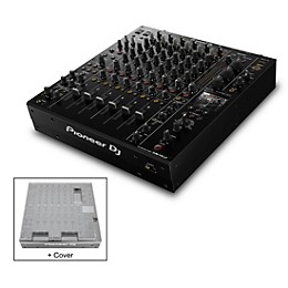 Pioneer DJ DJM-V10-LF Mixer with Decksaver Cover