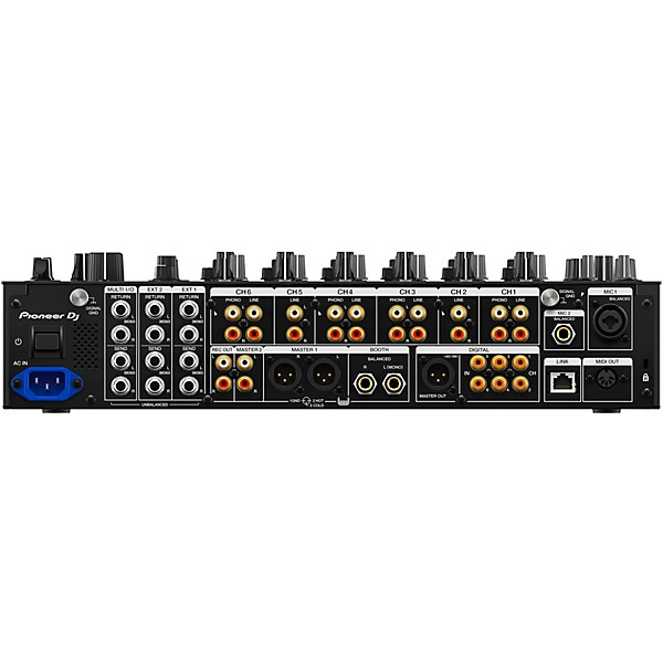 Pioneer DJ DJM-V10-LF Mixer with Decksaver Cover