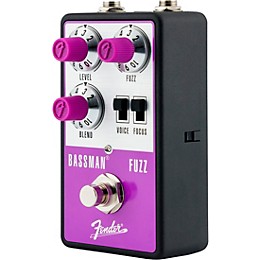 Fender Bassman Fuzz Effects Pedal Aluminum Purple